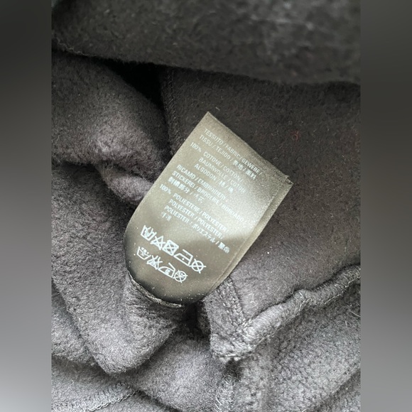 Balenciaga Oversized Rugby Style Black Hoodie in size Small - Picture 10 of 10